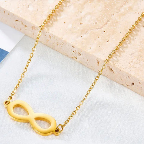 Infinity Love Necklace – 18K Gold Plated